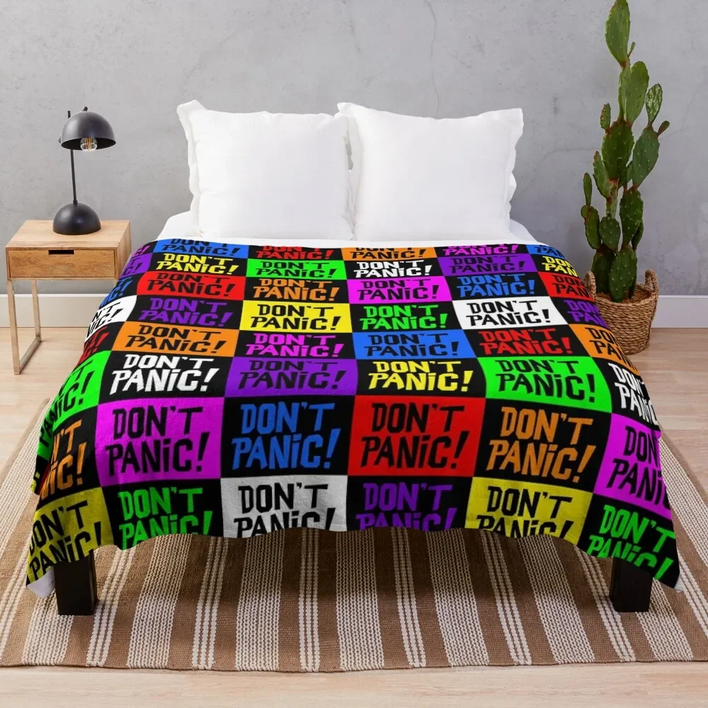 NDVH Don't Panic - Multicoloured H2G2 Throw Blanket anime decorative Bed covers Single Blankets
NDVH Don't Panic - Multicoloured H2G2 Throw Blanket anime decorative Bed covers Single Blankets