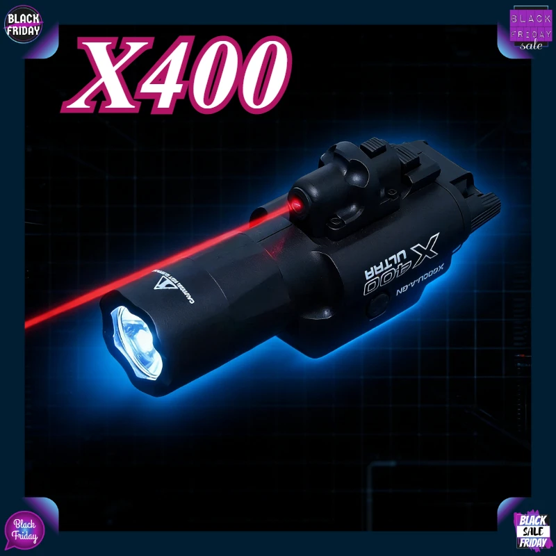 Новинка 2026: Модернизированный нейлоновый фонарь X400U 2-в-1 – крепление на 20-мм планку для игрушечных страйкбольных пистолетов, CS-матчей и охоты на открытом воздухе
Новинка 2026: Модернизированный нейлоновый фонарь X400U 2-в-1 – крепление на 20-мм планку для игрушечных страйкбольных пистолетов, CS-матчей и охоты на открытом воздухе