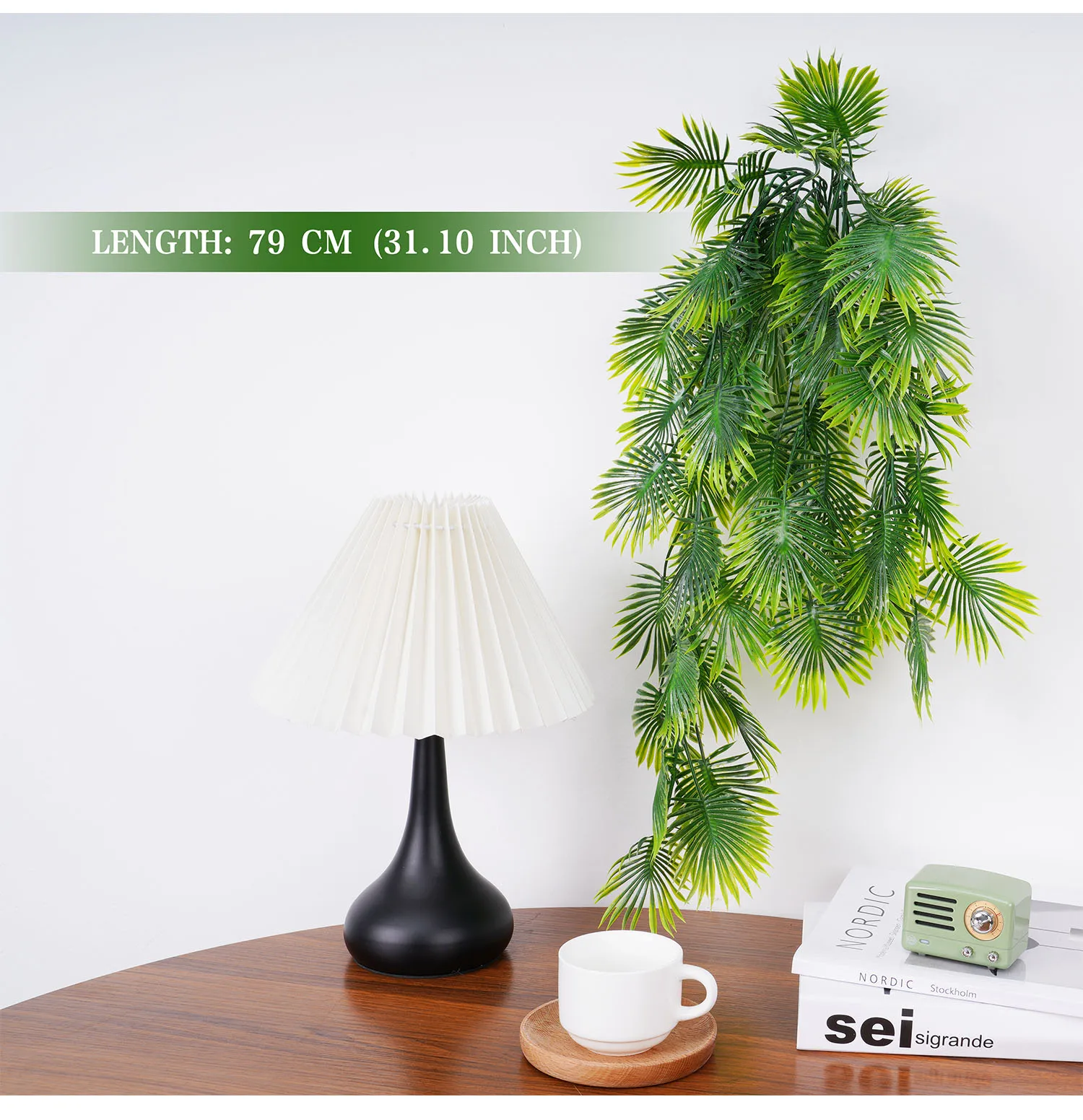79cm Artificial Plant Persian Fern Leaves Vines Turtle Leaf Plant Christmas Autumn Garden Wedding Party Wall Hanging Balcony
79cm Artificial Plant Persian Fern Leaves Vines Turtle Leaf Plant Christmas Autumn Garden Wedding Party Wall Hanging Balcony