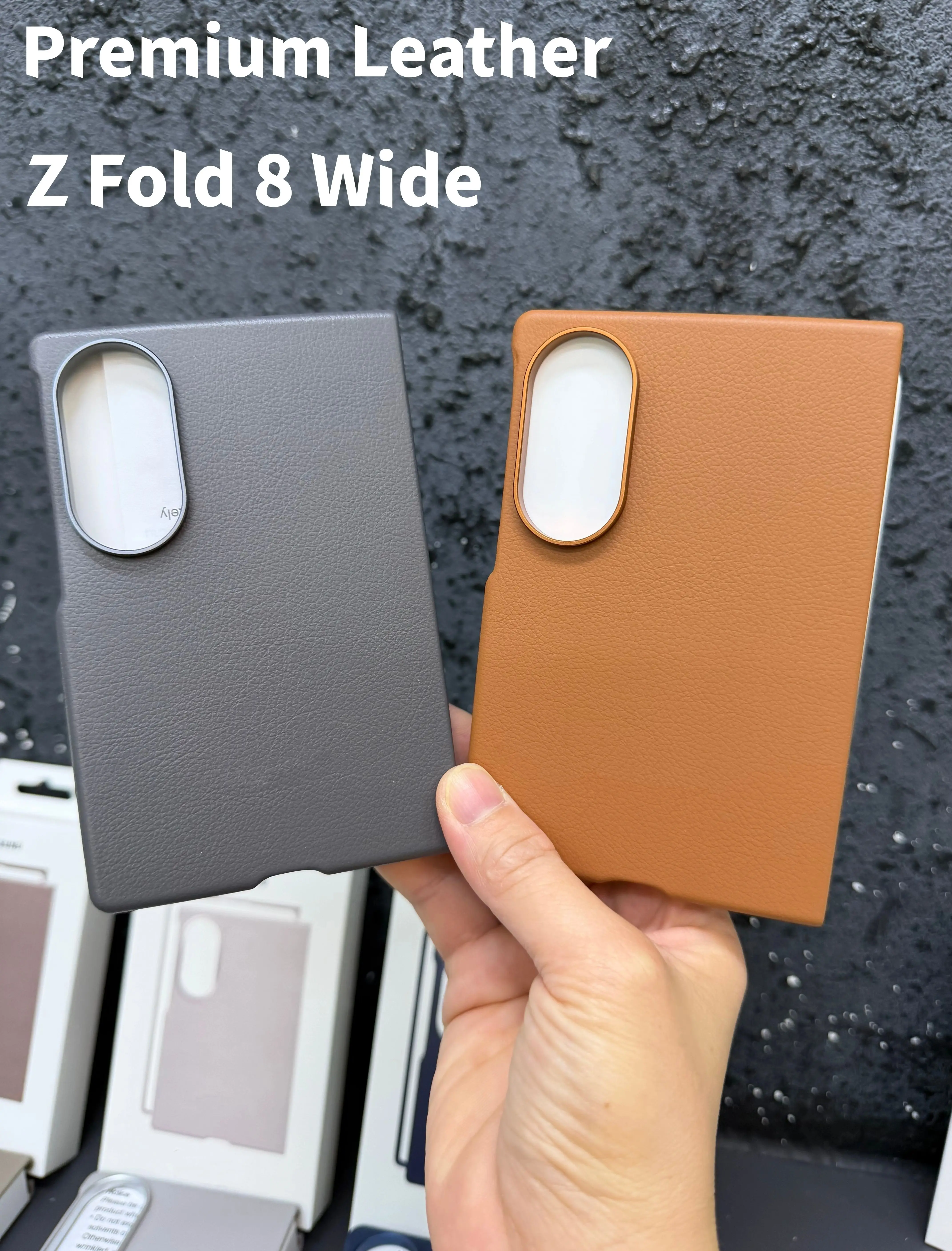Luxury Original Genuine Leather Protective Cover For Samsung Z Fold 8 Wide, Ultra Thin Shockproof Business Phone Case
Luxury Original Genuine Leather Protective Cover For Samsung Z Fold 8 Wide, Ultra Thin Shockproof Business Phone Case