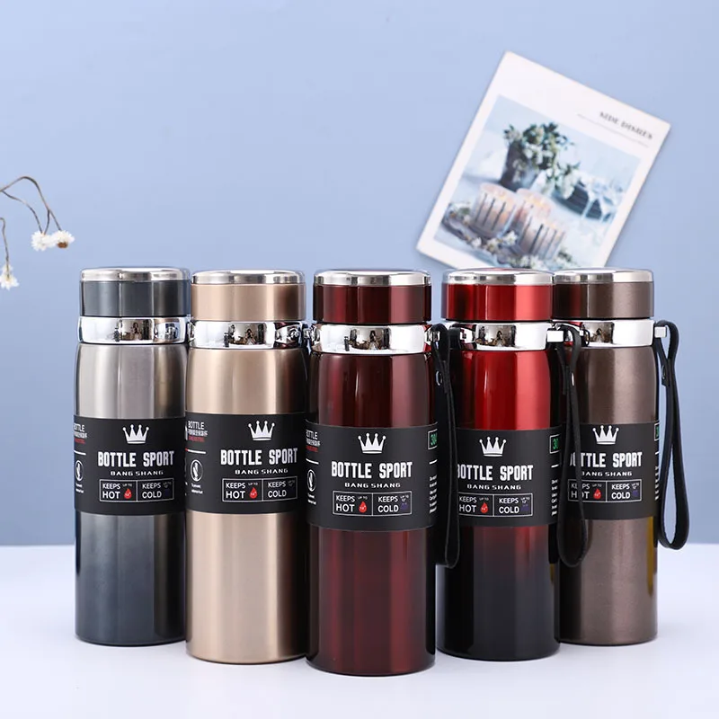 800/1000ml 316 Stainless Steel Insulated Cup Large Capacity with Lifting Rope Vacuum Bottle Portable Car Insulated Kettle
800/1000ml 316 Stainless Steel Insulated Cup Large Capacity with Lifting Rope Vacuum Bottle Portable Car Insulated Kettle