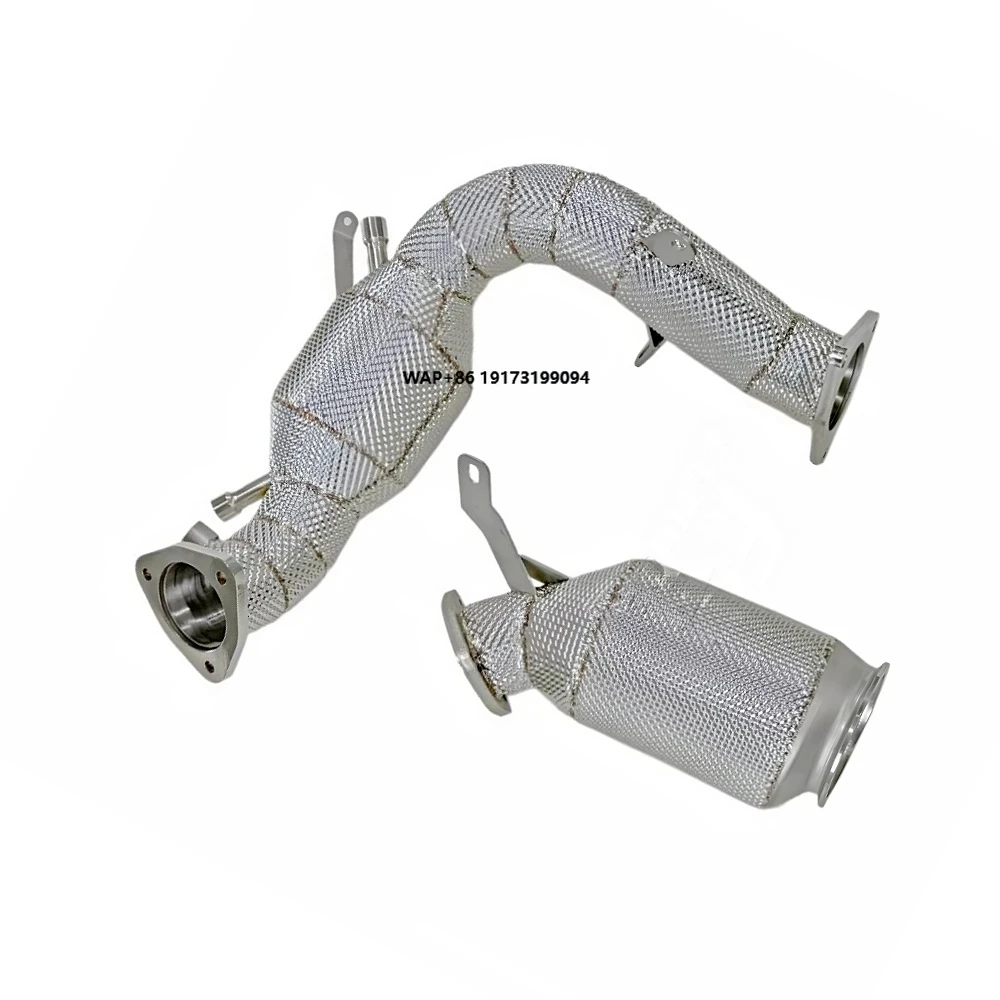 High-flow Sport Catalytic Converter for A6 40 TFSI 2.0T C8 2020-2025 Stainless with Insulated Downpipe No Engine Failure
High-flow Sport Catalytic Converter for A6 40 TFSI 2.0T C8 2020-2025 Stainless with Insulated Downpipe No Engine Failure