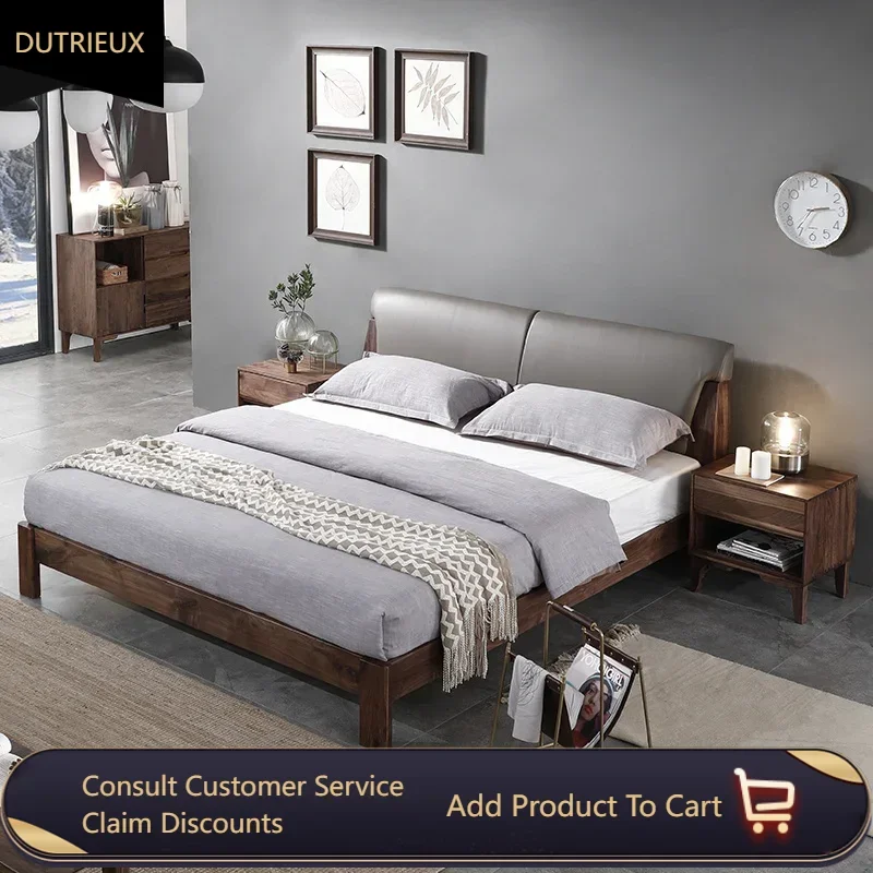 High End Bedroom Double Bed Soft Waterproof Luxury Wood Twin Queen Beds Modern Upholstered European Camas De Casal Furniture
High End Bedroom Double Bed Soft Waterproof Luxury Wood Twin Queen Beds Modern Upholstered European Camas De Casal Furniture