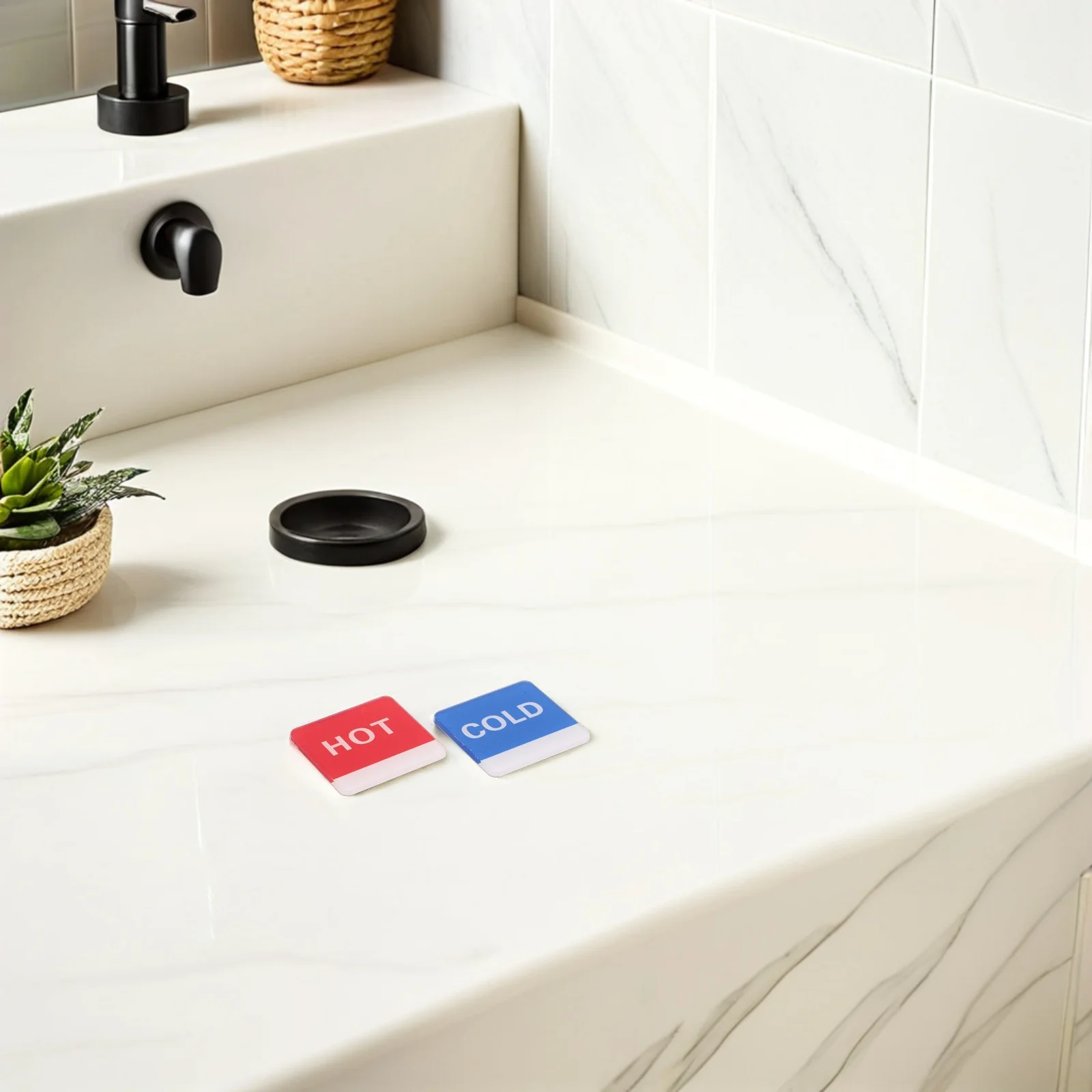 10Sets Acrylic Identification Signs Waterproof Hot Cold Indicator for Bathroom Sink Tap Shower Temperature Label Stickers
10Sets Acrylic Identification Signs Waterproof Hot Cold Indicator for Bathroom Sink Tap Shower Temperature Label Stickers