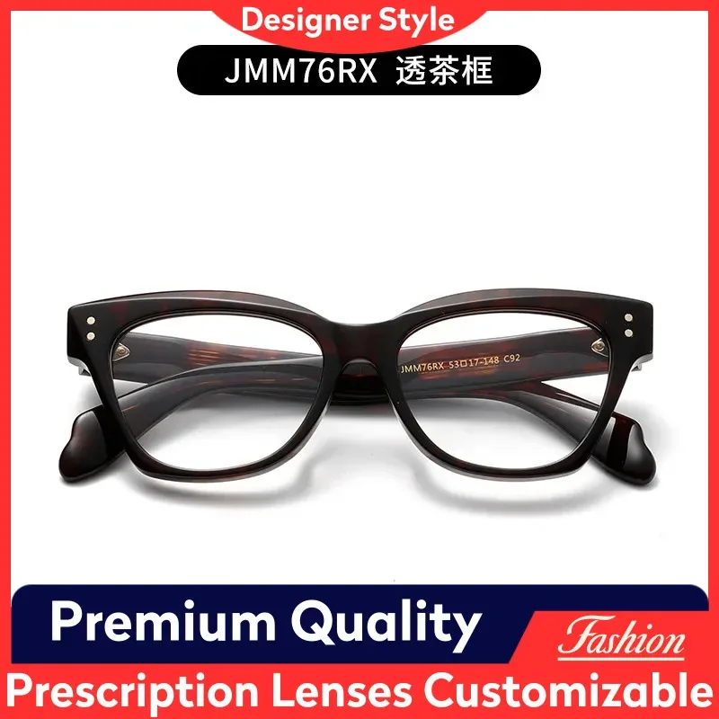 JMM 76rx Marie Style Cat Eye Butterfly Acetate Eyeglass Women Lady Avant-Garde Mage Design Anti-Slip Nose Pads Glasses Frame
JMM 76rx Marie Style Cat Eye Butterfly Acetate Eyeglass Women Lady Avant-Garde Mage Design Anti-Slip Nose Pads Glasses Frame