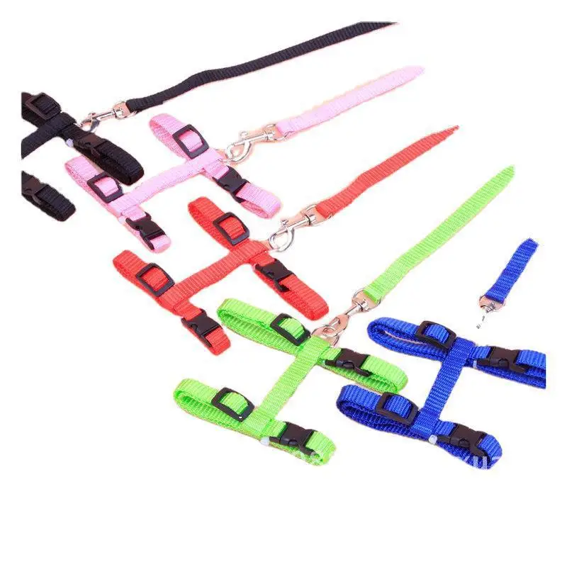 Colorful Cat Leash Nylon Chest Strap Pet Harness Adjustable Cat Rope in Blue Black Red Purple Green Pink - in Stock 
Colorful Cat Leash Nylon Chest Strap Pet Harness Adjustable Cat Rope in Blue Black Red Purple Green Pink - in Stock