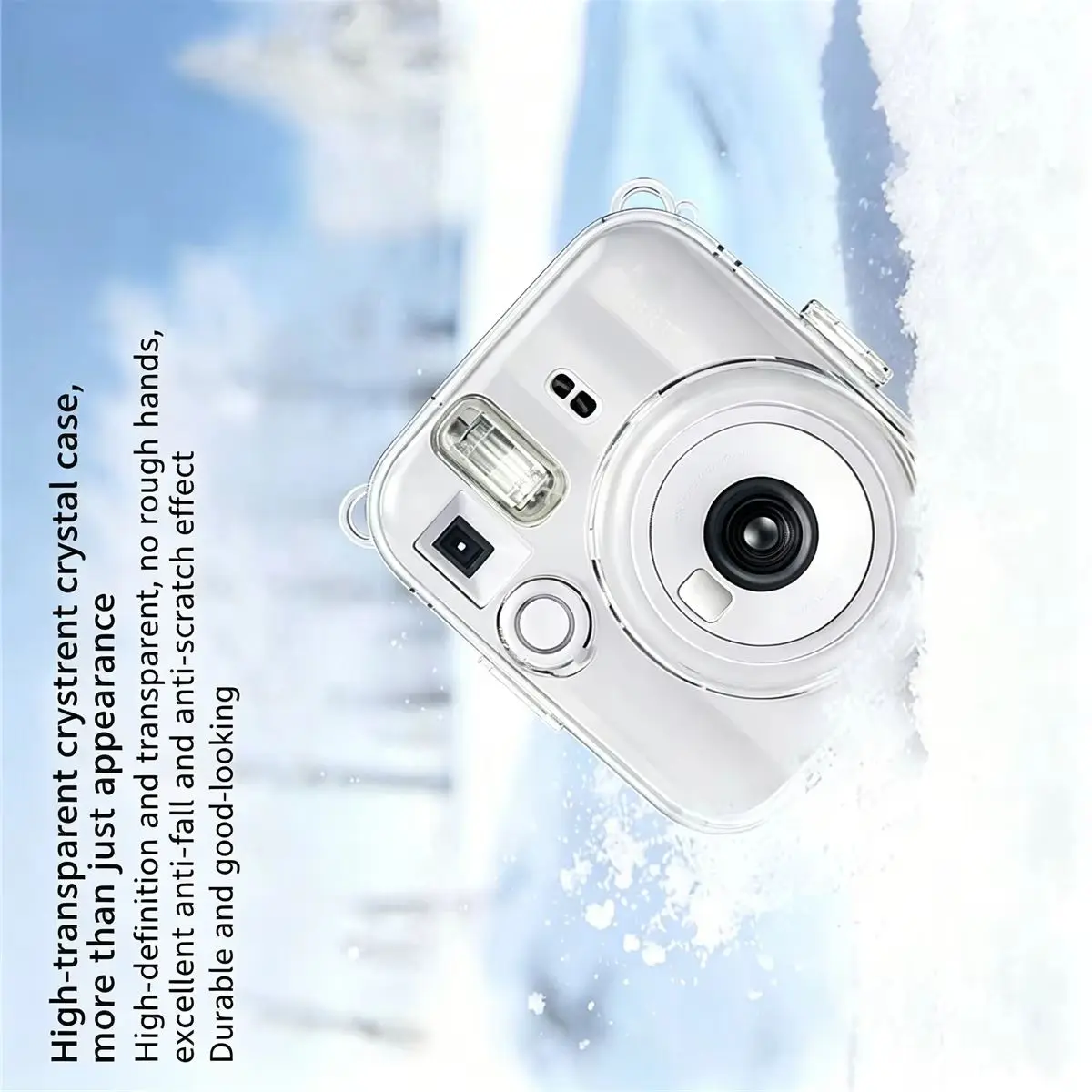 Crystal Clear Hard Case For Instax Mini 13 High Transparent PC Cover 360° Protection Raised Lens Guard Scratch Resistant
Crystal Clear Hard Case For Instax Mini 13 High Transparent PC Cover 360° Protection Raised Lens Guard Scratch Resistant