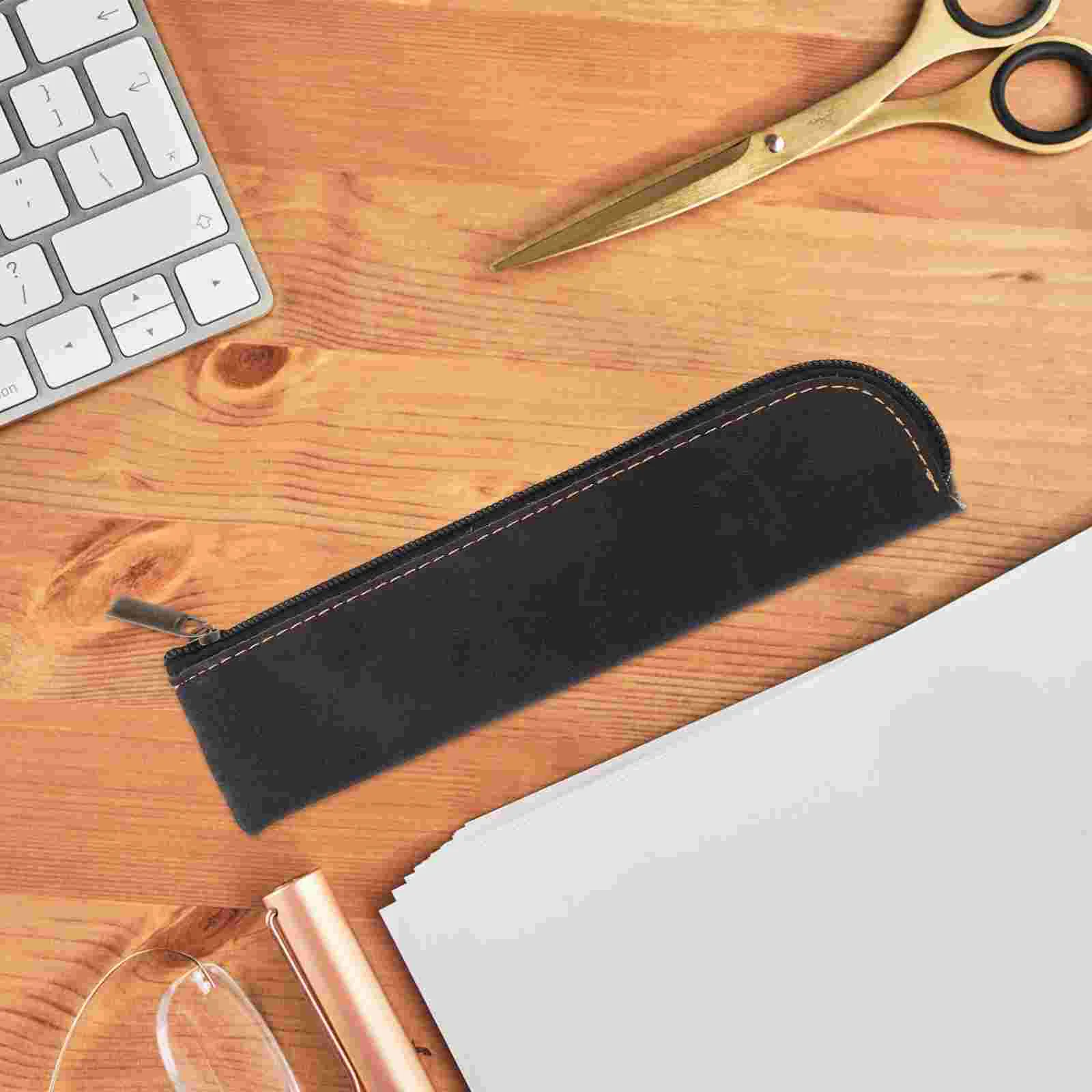 2 Pcs Nubuck Pen Case Pencil Slim Toiletry Bag Aldult Cute Cases for Girls Thin Pouch Small Pu Pencils Travel
2 Pcs Nubuck Pen Case Pencil Slim Toiletry Bag Aldult Cute Cases for Girls Thin Pouch Small Pu Pencils Travel