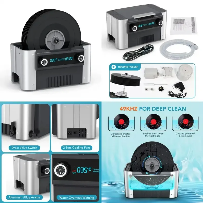 Professional 35kHz/49kHz Ultrasonic LP Cleaning Machine Wholesale
Professional 35kHz/49kHz Ultrasonic LP Cleaning Machine Wholesale