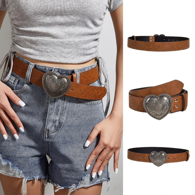 Fashion Hot Girls Women Waist Slimming Belt with Carved Heart Buckle Waistband
Fashion Hot Girls Women Waist Slimming Belt with Carved Heart Buckle Waistband