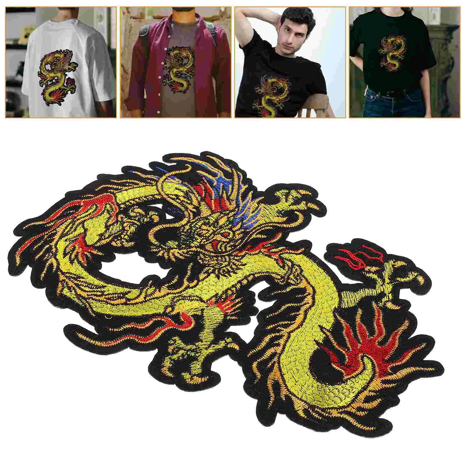 2 Pcs Dragon Embroidery Patch Iron On Patches for Clothes Jeans Bags Books Backpacks Easy Sew Fabric Stickers
2 Pcs Dragon Embroidery Patch Iron On Patches for Clothes Jeans Bags Books Backpacks Easy Sew Fabric Stickers