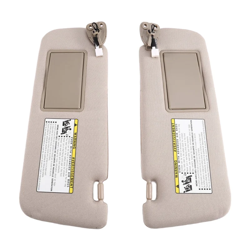 N26R-Beige Car Sun Visor 852013K010QD 852023K000QD 1 Set For HYUNDAI SONATA 2006-2008 LH/RH
N26R-Beige Car Sun Visor 852013K010QD 852023K000QD 1 Set For HYUNDAI SONATA 2006-2008 LH/RH