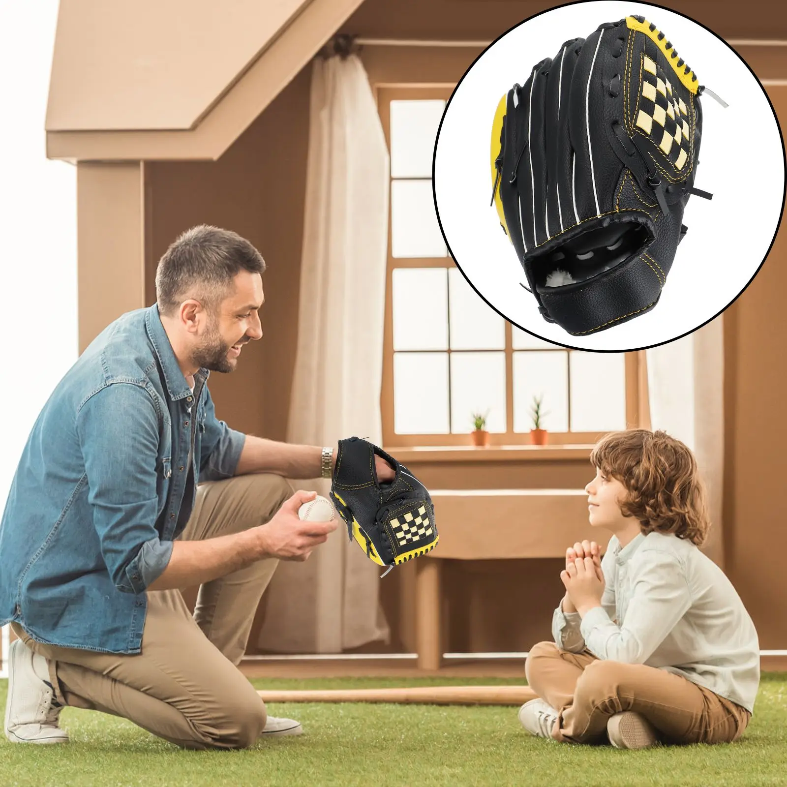 Baseball Glove Beautiful Appearance Mens Boy Protective Softball Catcher Pu Control Beginner
Baseball Glove Beautiful Appearance Mens Boy Protective Softball Catcher Pu Control Beginner