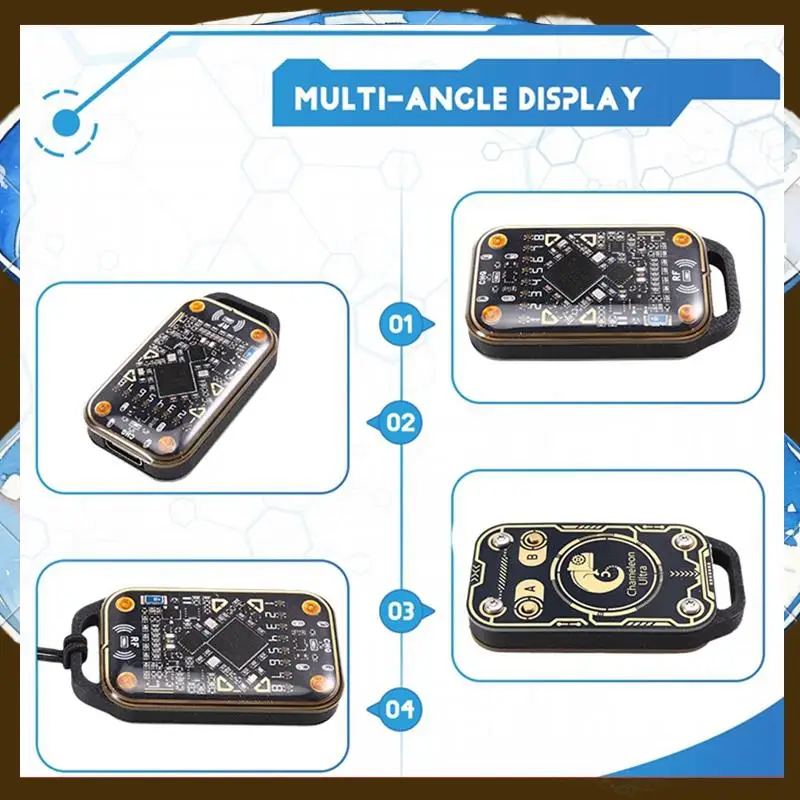 Chameleon Ultra Upgrade RFID Card Emulator+3XCUID Keychain RFID Smart Chip Reader 125K 13.56Mhz Card Decode Duplicator-TFBC
Chameleon Ultra Upgrade RFID Card Emulator+3XCUID Keychain RFID Smart Chip Reader 125K 13.56Mhz Card Decode Duplicator-TFBC