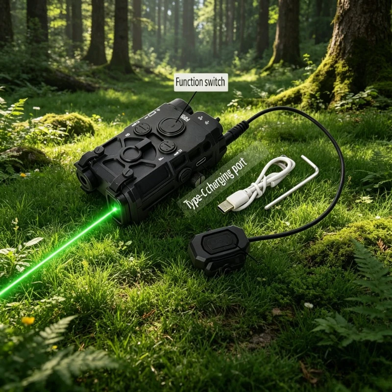Multifunctional Tactical Storage Box, Red & Green Light Indicator Flashlight Combo, Outdoor Toy Accessories
Multifunctional Tactical Storage Box, Red & Green Light Indicator Flashlight Combo, Outdoor Toy Accessories