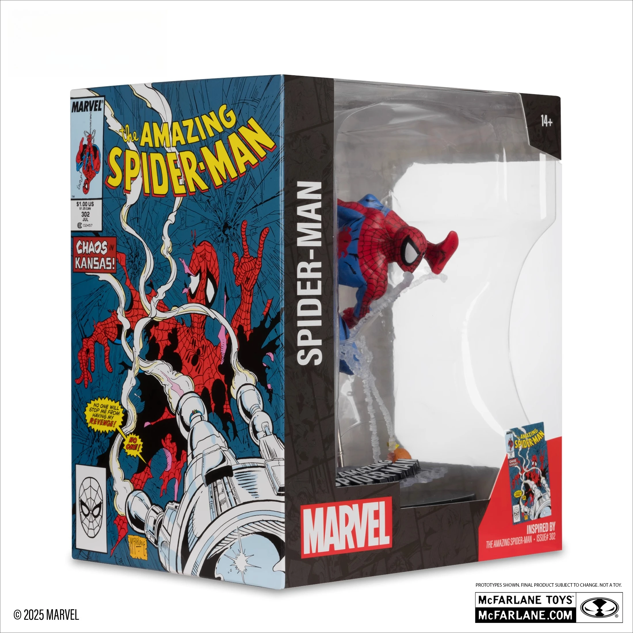 In Stock McFarlane Original Co-branded Marvel Marvel Spider-Man Supernatural 1/10 Statue Can Be Used To Collect Holiday Gifts
In Stock McFarlane Original Co-branded Marvel Marvel Spider-Man Supernatural 1/10 Statue Can Be Used To Collect Holiday Gifts