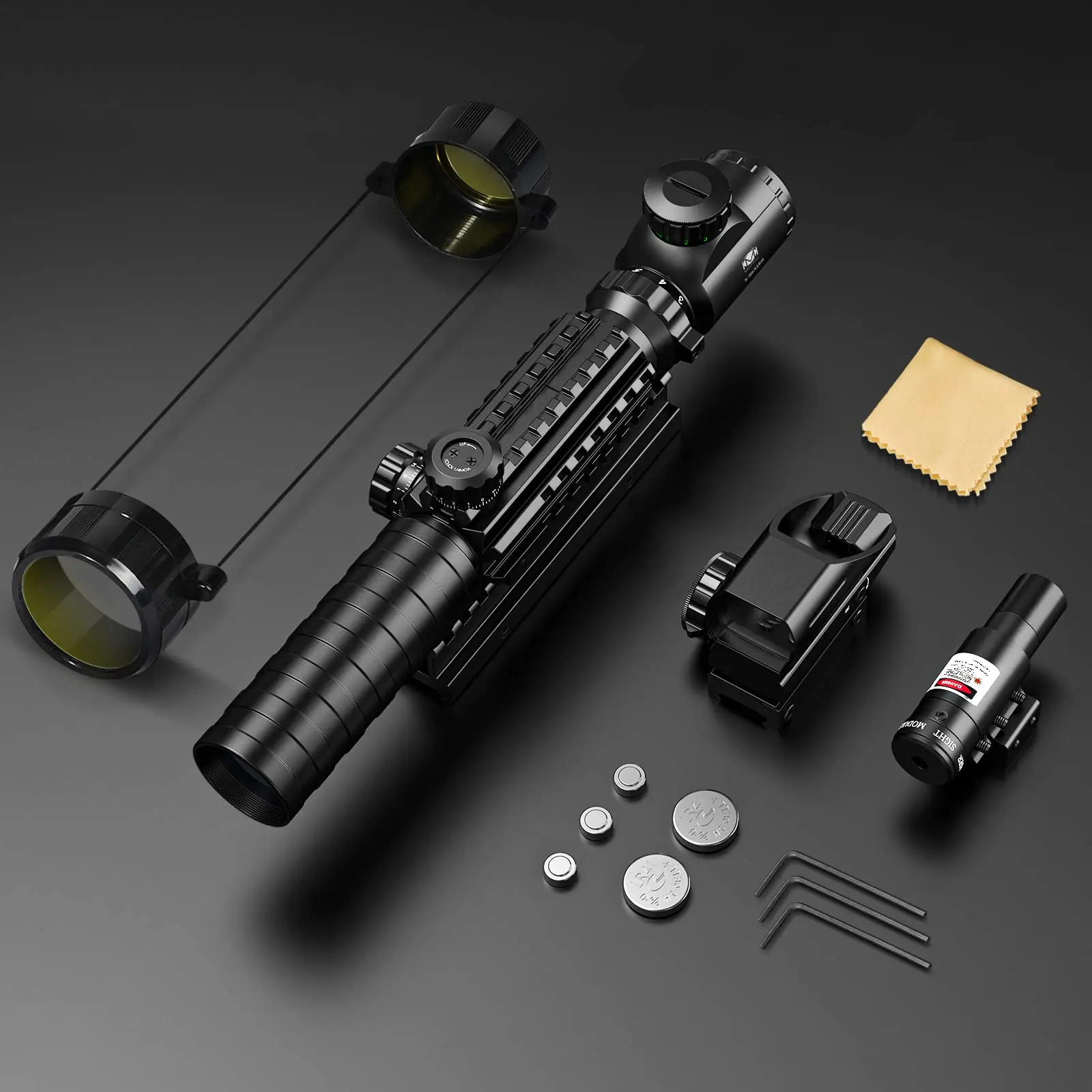 MidTen 3-9x32 Scope Combo Dual Illuminated Optics 4 Holographic Reticle Red Green Dot Sight Laser Illuminated
MidTen 3-9x32 Scope Combo Dual Illuminated Optics 4 Holographic Reticle Red Green Dot Sight Laser Illuminated