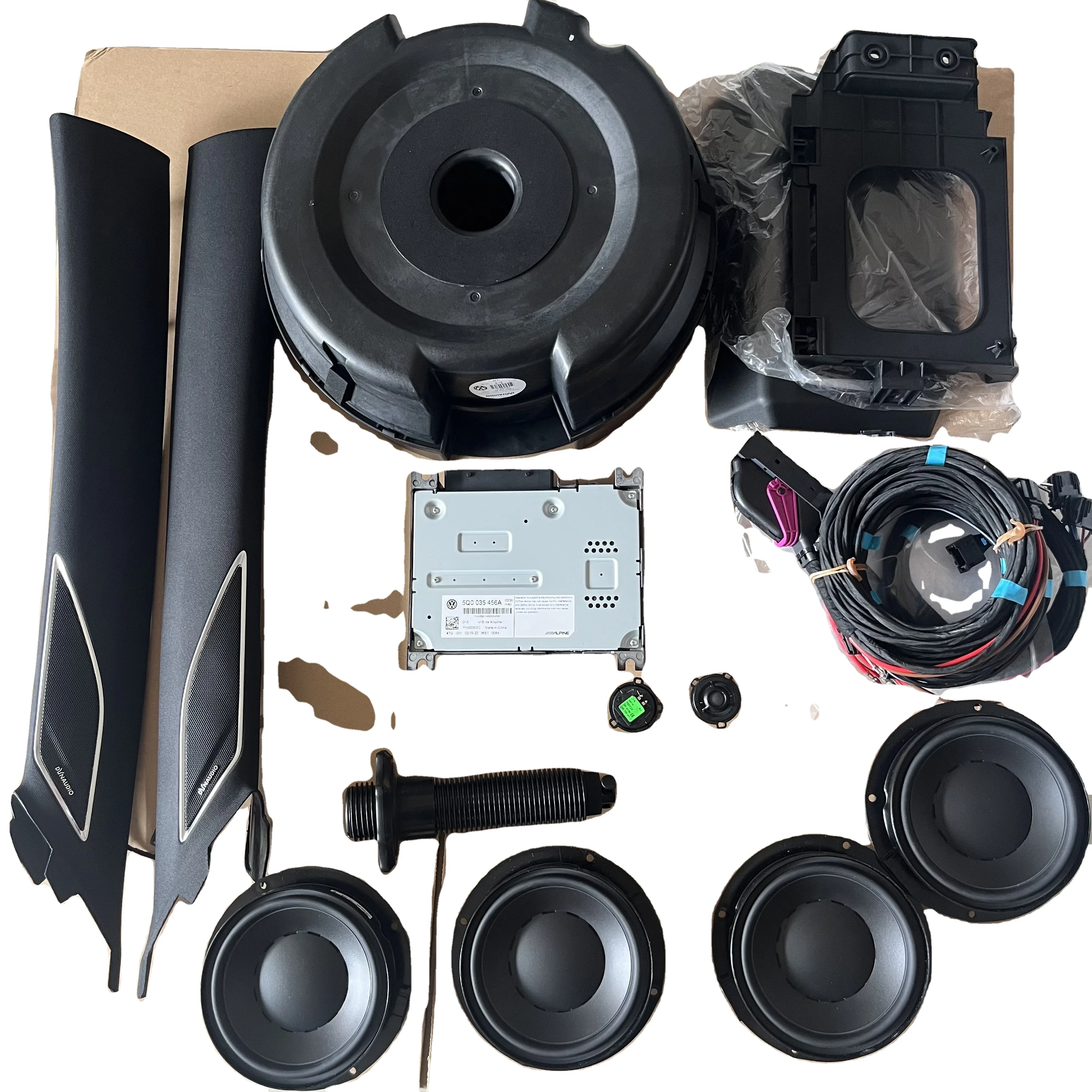 Whole Set Dynaudio Tweeter for VW Golf 7 GTI A-column Tweeter Trim Dynaudio Tweeter 5Q0035456A
Whole Set Dynaudio Tweeter for VW Golf 7 GTI A-column Tweeter Trim Dynaudio Tweeter 5Q0035456A