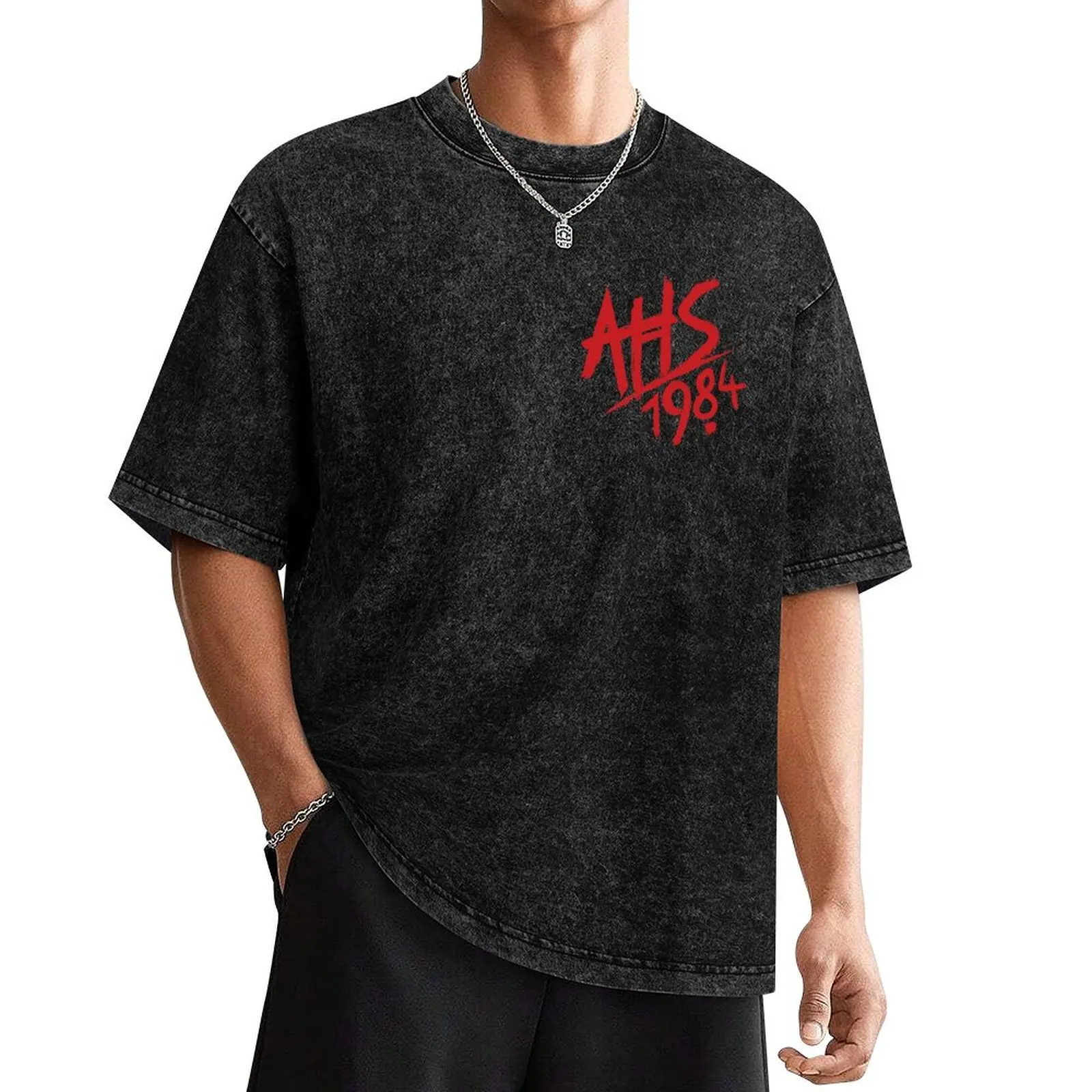 AHS 1984 Logo T-Shirt summer clothes customs design your own oversizeds big and tall t shirts for men
AHS 1984 Logo T-Shirt summer clothes customs design your own oversizeds big and tall t shirts for men