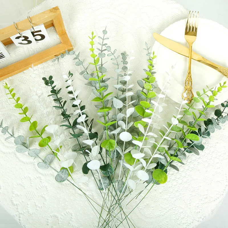 Simulated 20PCS Eucalyptus Leaf Eucalyptus Indoor Simulation Flower Accessories Decoration Vase Flower Arrangement Green Plants
Simulated 20PCS Eucalyptus Leaf Eucalyptus Indoor Simulation Flower Accessories Decoration Vase Flower Arrangement Green Plants