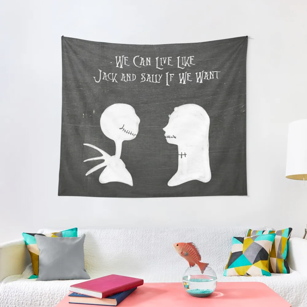 Chalkboard Live Like Jack & Sally Tapestry Hanging Wall Room Decore Aesthetic Tapestry
Chalkboard Live Like Jack & Sally Tapestry Hanging Wall Room Decore Aesthetic Tapestry