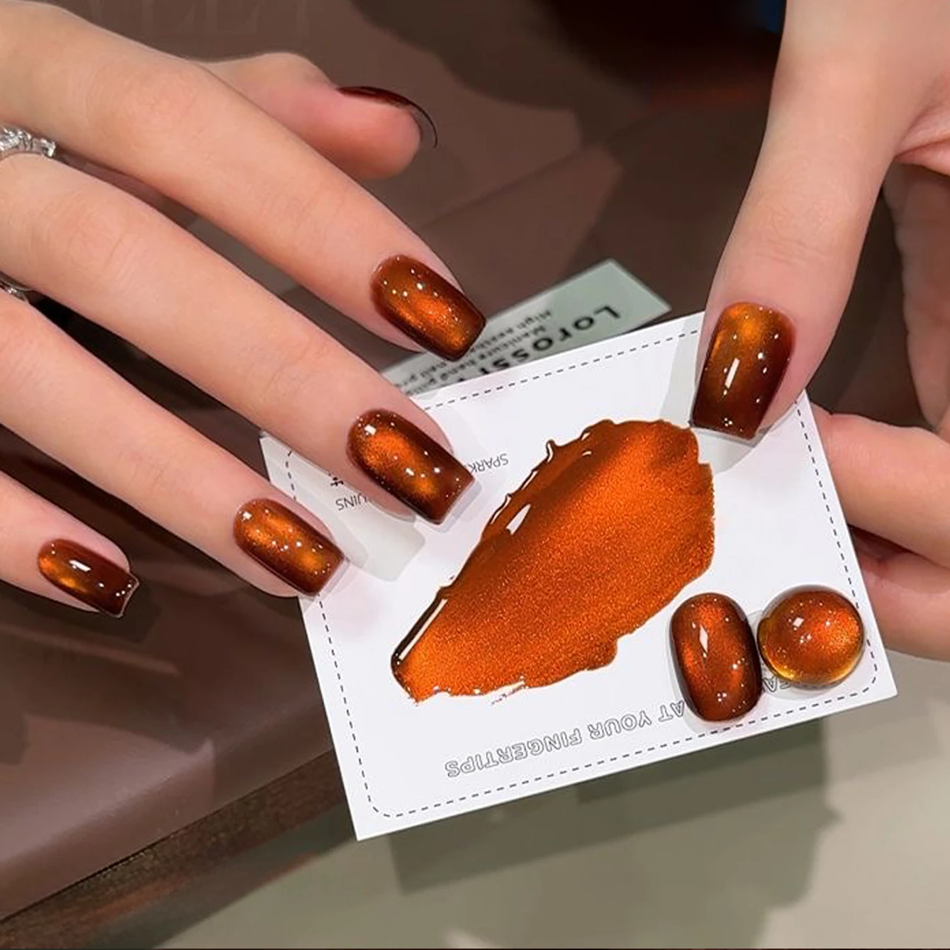 10ML Popular 2026 New Orange Nails Gold Nails Nail Supplies Whitening Glass Bead Chestnut Caramel Cat Eye Gel Nail Polish
10ML Popular 2026 New Orange Nails Gold Nails Nail Supplies Whitening Glass Bead Chestnut Caramel Cat Eye Gel Nail Polish