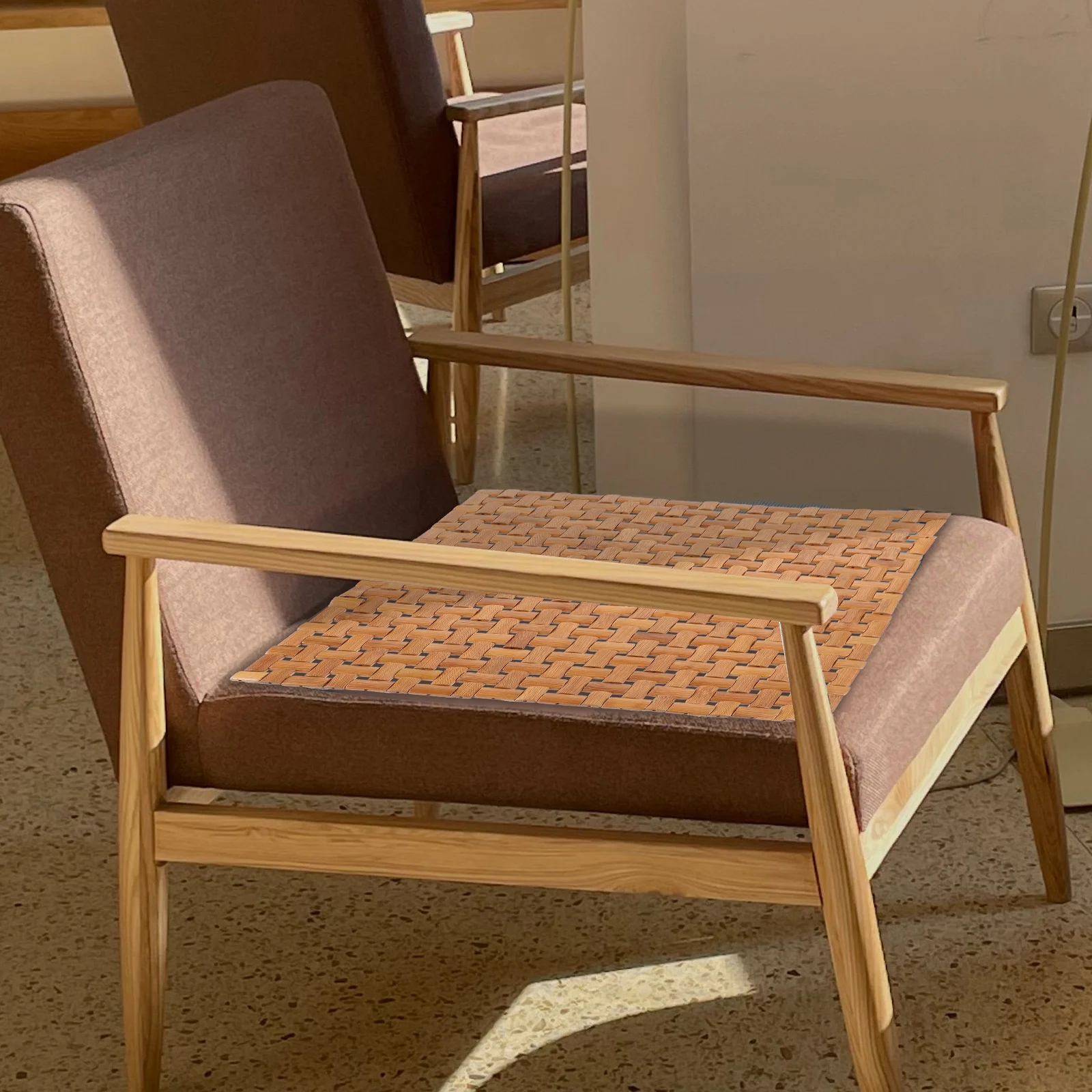 Mat H woven Square Cushion 40x40cm Carbonized Summer Seat Pad Outdoor Chair Tatami Cushions
Mat H woven Square Cushion 40x40cm Carbonized Summer Seat Pad Outdoor Chair Tatami Cushions