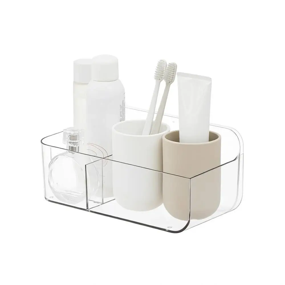 Clear Wall-Mounted Storage Organizer with 3 Compartments for Kitchen, Bathroom, Bedroom, and Office
Clear Wall-Mounted Storage Organizer with 3 Compartments for Kitchen, Bathroom, Bedroom, and Office