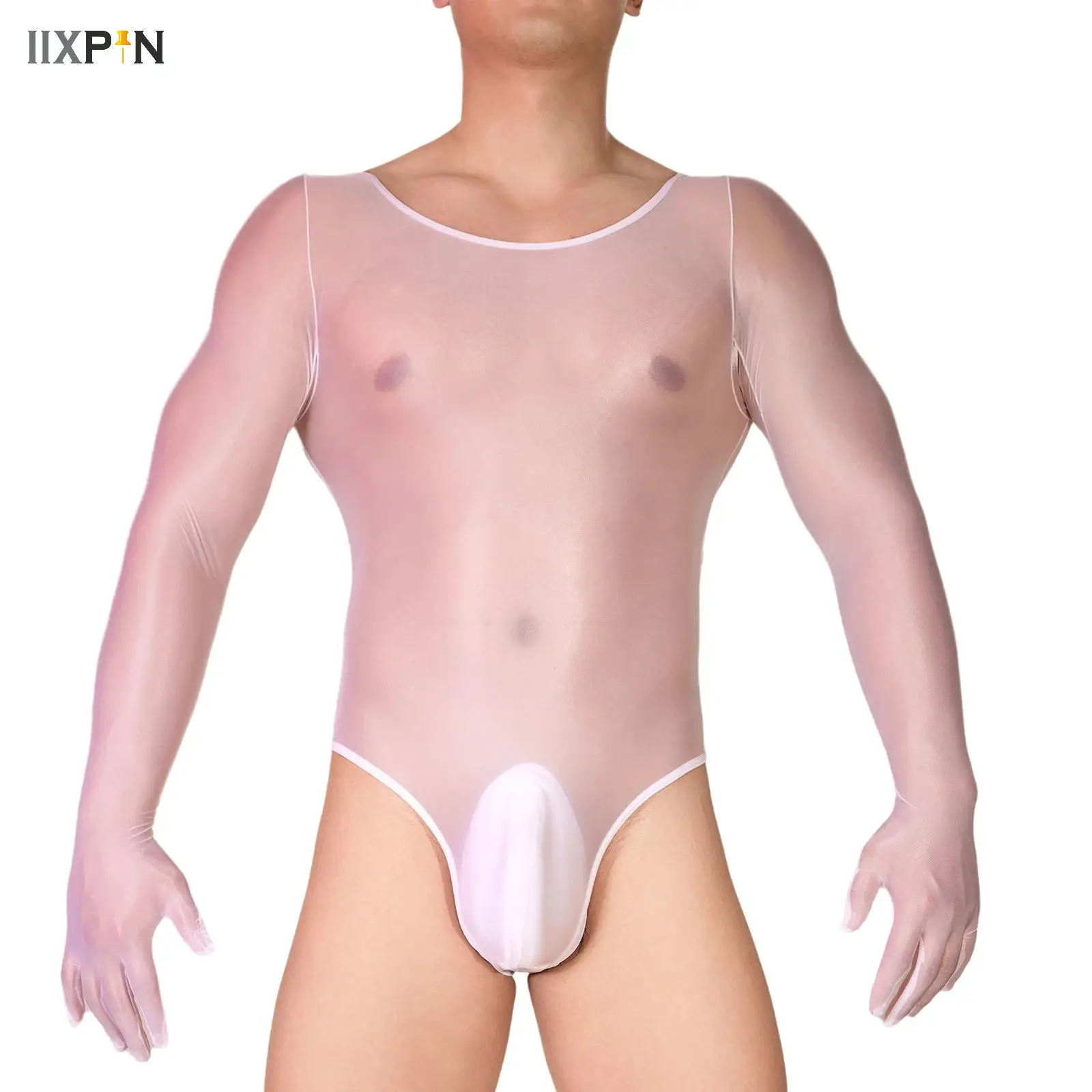Men Bodysuits Sheer Mesh Streetwear Long Sleeve Male Rompers See-through High Stretch Transparent Fashion T Shirt Bodysuit
Men Bodysuits Sheer Mesh Streetwear Long Sleeve Male Rompers See-through High Stretch Transparent Fashion T Shirt Bodysuit