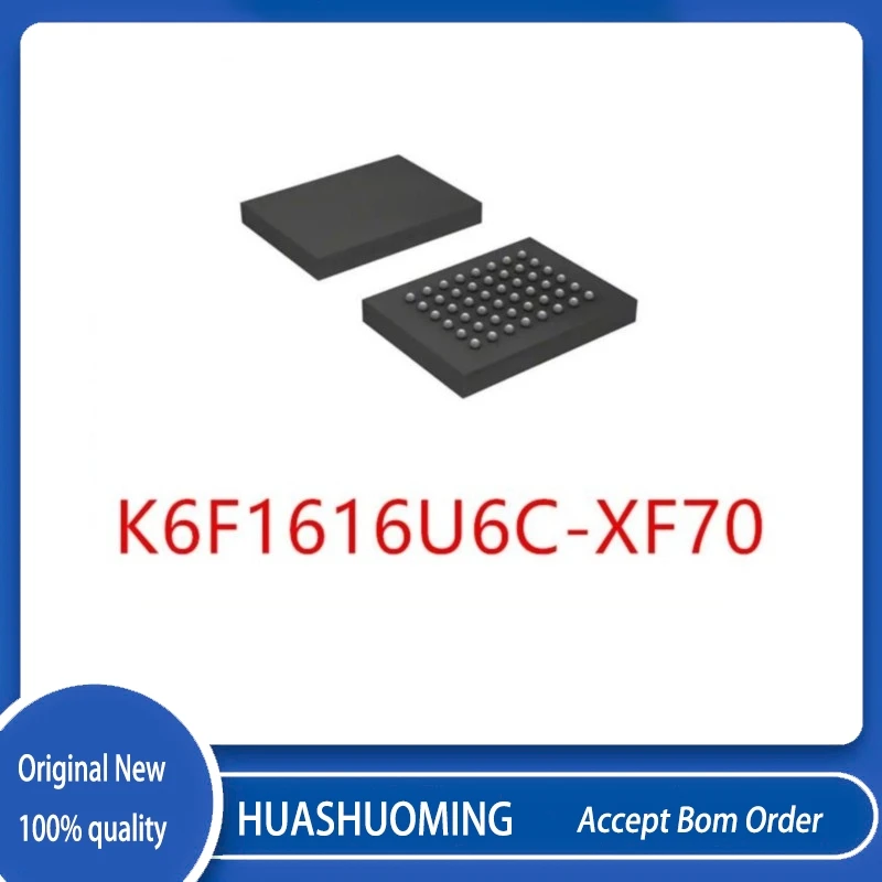 5 шт./лот K6F1616U6C-XF70 K6F1616U6C BGA48
5 шт./лот K6F1616U6C-XF70 K6F1616U6C BGA48