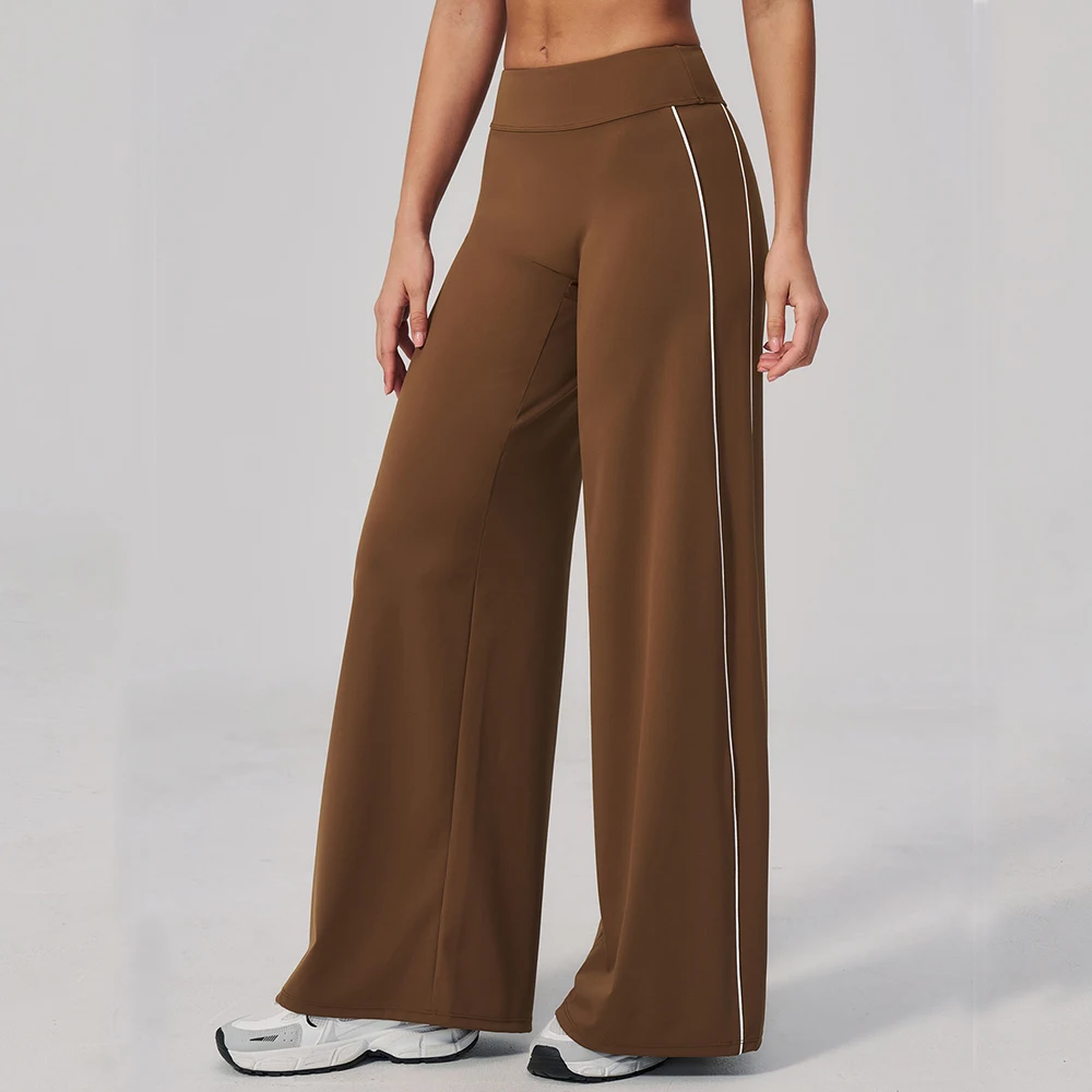 Straight Leg Bottoms Women's Wide-leg Pants High Waist Yoga Pants Gym Leggings Naked Feel Pilates Running WorkoutSports Trousers
Straight Leg Bottoms Women's Wide-leg Pants High Waist Yoga Pants Gym Leggings Naked Feel Pilates Running WorkoutSports Trousers