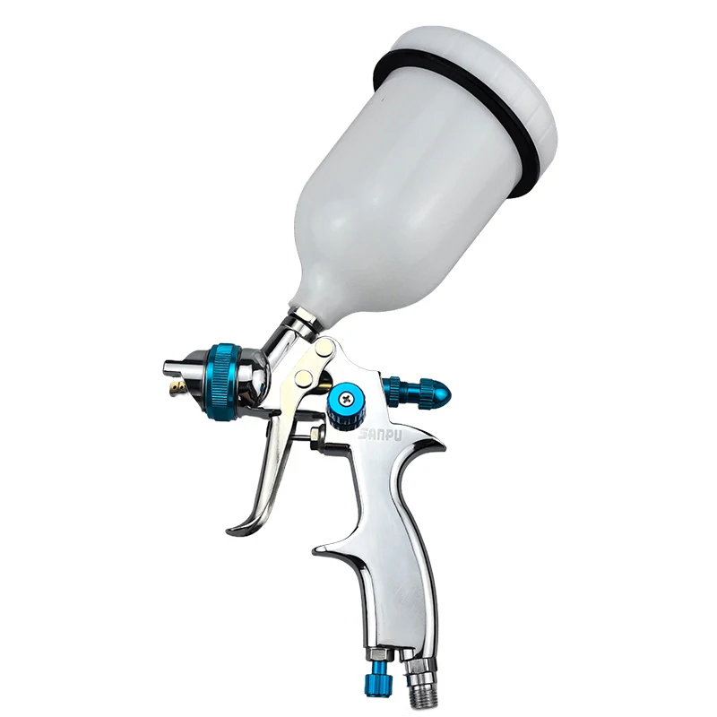 Professional-grade Industrial High-pressure Gravity Feed Air Spray Gun Alloy Nozzle for Automotive Furniture Topcoat Application
Professional-grade Industrial High-pressure Gravity Feed Air Spray Gun Alloy Nozzle for Automotive Furniture Topcoat Application