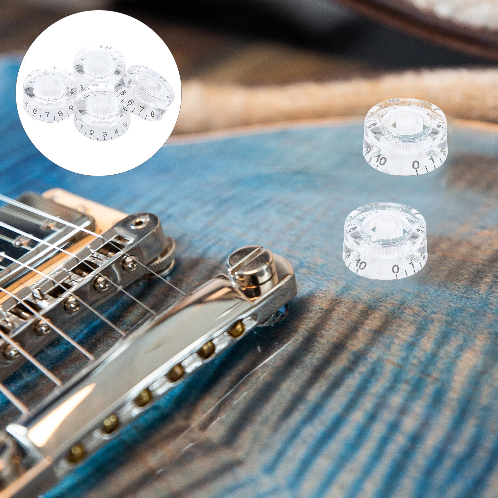 4 Pcs Volume Knob Guitar Knobs Bass Has Electric Tone Cap Potentiometer Acrylic Control
4 Pcs Volume Knob Guitar Knobs Bass Has Electric Tone Cap Potentiometer Acrylic Control
