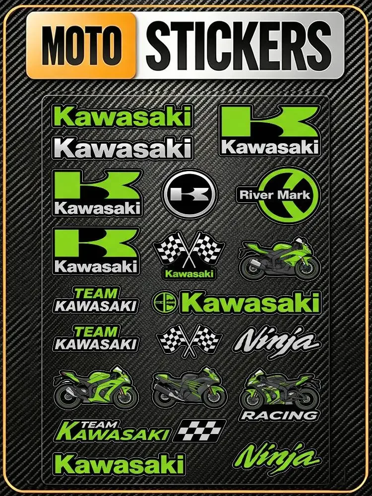 For KAWASAKI Waterproof Reflective Scratch Cover Sticker Universal Decor Decal For Car Motorcycle Helmet Refrigerator
For KAWASAKI Waterproof Reflective Scratch Cover Sticker Universal Decor Decal For Car Motorcycle Helmet Refrigerator