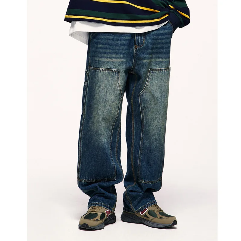 New Men's Clothing Street Jeans Handsome Pocket 2025 Autumn New Trendy Brand American Washed Denim Pants Casual And Fashion H9GA
New Men's Clothing Street Jeans Handsome Pocket 2025 Autumn New Trendy Brand American Washed Denim Pants Casual And Fashion H9GA
