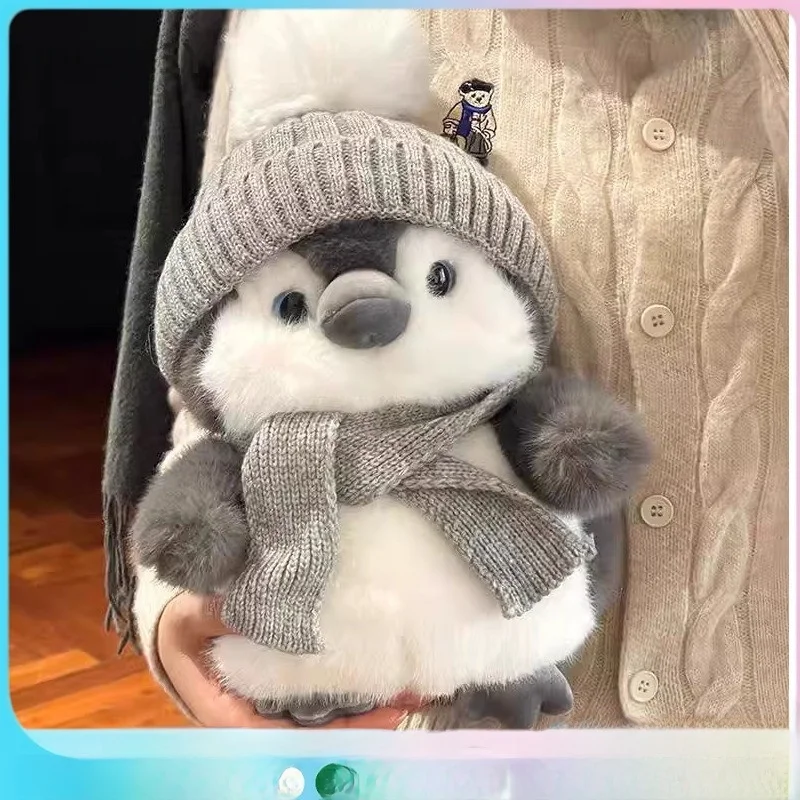 SINAEEY Soft Cute Penguin Plush Doll Scarf Gift for Girls Birthday Cartoon Image Stuffed Toy PP Cotton Comfort Doll Universal
SINAEEY Soft Cute Penguin Plush Doll Scarf Gift for Girls Birthday Cartoon Image Stuffed Toy PP Cotton Comfort Doll Universal