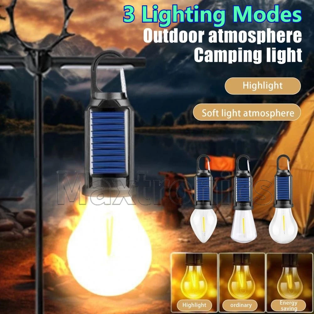 Multifunctional Tent Light Outdoor Solar Camping Light Usb Rechargeable Lantern with Adjustable Modes for Hiking Emergency Use
Multifunctional Tent Light Outdoor Solar Camping Light Usb Rechargeable Lantern with Adjustable Modes for Hiking Emergency Use