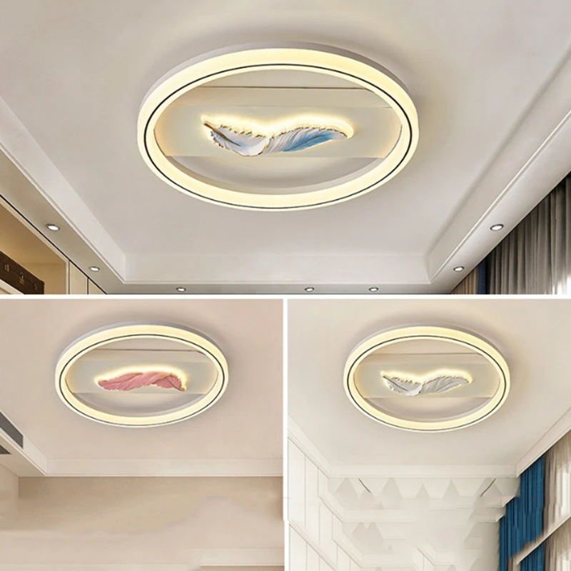 Creative Children Room Ceiling Lamp Modern Intelligent LED Bedroom Study Dining Chandelier Feather Indoor Decoration Lamps
Creative Children Room Ceiling Lamp Modern Intelligent LED Bedroom Study Dining Chandelier Feather Indoor Decoration Lamps