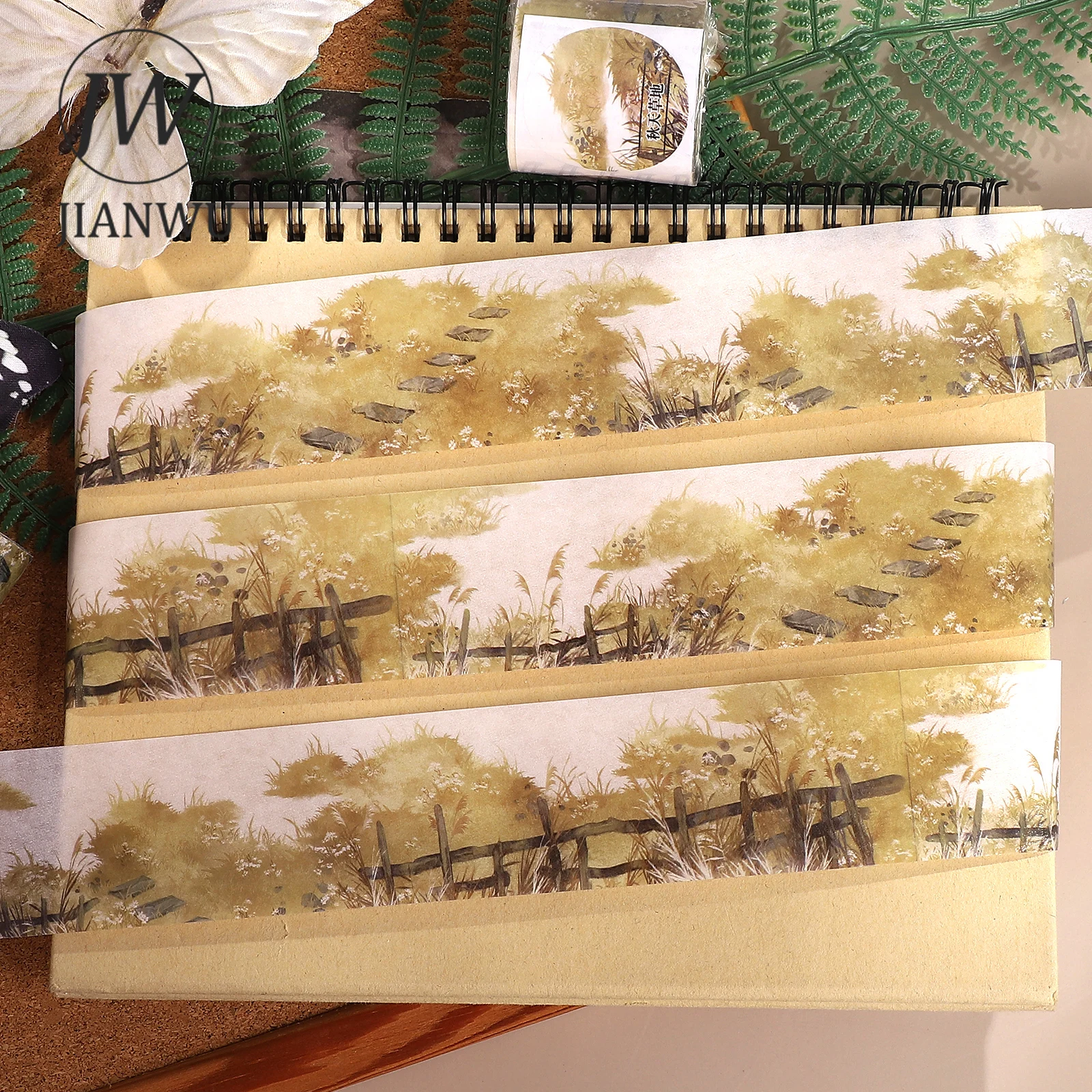 JIANWU 40 мм * 200 см винтажный осенний луг пейзажный материал коллаж Скрапбукинг ПЭТ лента креативный DIY журнал канцелярские принадлежности
JIANWU 40 мм * 200 см винтажный осенний луг пейзажный материал коллаж Скрапбукинг ПЭТ лента креативный DIY журнал канцелярские принадлежности