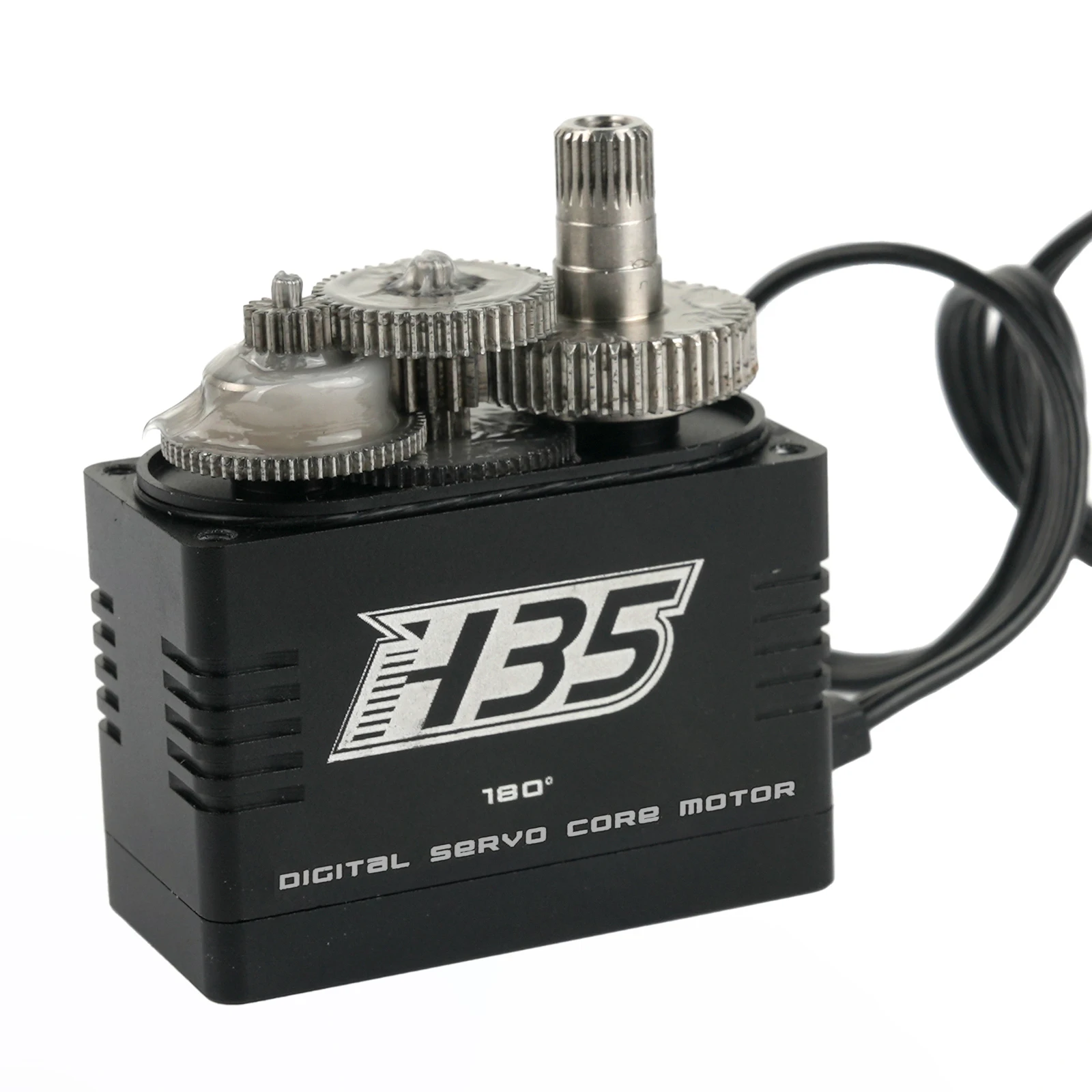 35KG Digital Servo 8.4V HV High Torque Metal Gear Waterproof 180 270 360 Degree 1/8 1/10 RC Car Crawler Robot DIY Accessory
35KG Digital Servo 8.4V HV High Torque Metal Gear Waterproof 180 270 360 Degree 1/8 1/10 RC Car Crawler Robot DIY Accessory