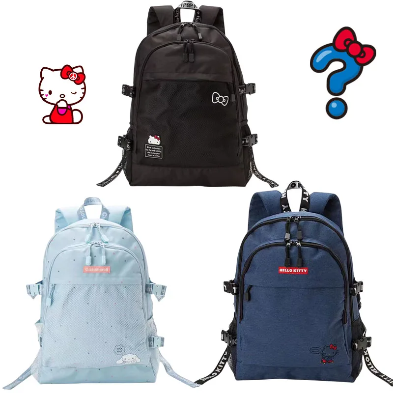 Повседневный женский рюкзак Hello Kitty в стиле аниме, Большой Вместительный рюкзак в клетку на молнии с рисунком кошки, школьный подарок
Повседневный женский рюкзак Hello Kitty в стиле аниме, Большой Вместительный рюкзак в клетку на молнии с рисунком кошки, школьный подарок
