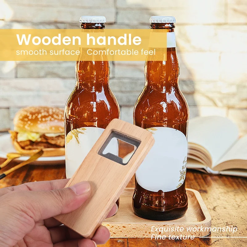 20Pcs Wood Beer Bottle Opener Wooden Handle Corkscrew Stainless Steel Openers Bar Kitchen Accessories Party Gift
20Pcs Wood Beer Bottle Opener Wooden Handle Corkscrew Stainless Steel Openers Bar Kitchen Accessories Party Gift