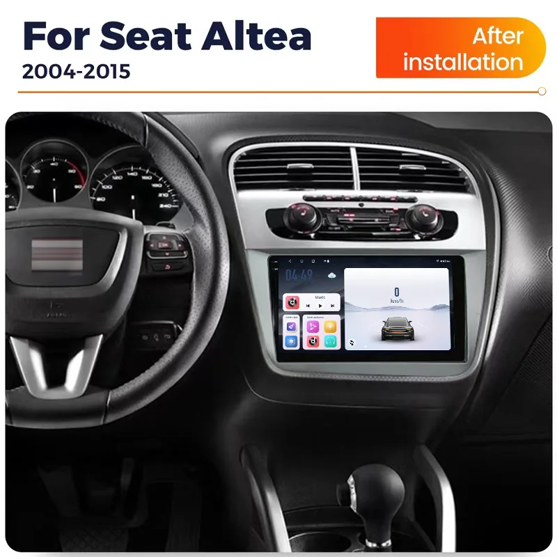 9"Android Car radio Autoradio For Seat Altea XL Toledo 2004-2015 Multimedia Player GPS Navigation Wireless Carplay Auto WIFI BT
9"Android Car radio Autoradio For Seat Altea XL Toledo 2004-2015 Multimedia Player GPS Navigation Wireless Carplay Auto WIFI BT