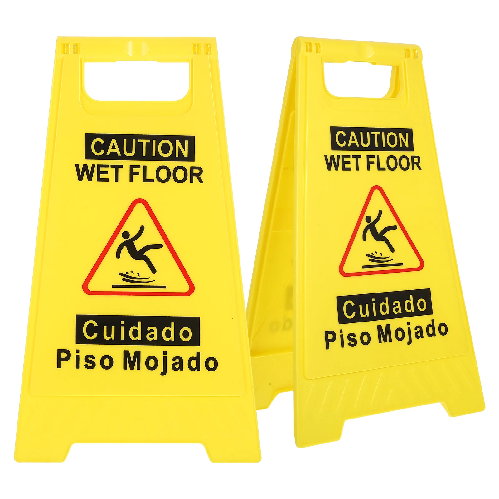 2pcs Caution Wet Floor Double Sided Foldable Bilingual Warning Signs Bright Yellow Pp Material Handle
2pcs Caution Wet Floor Double Sided Foldable Bilingual Warning Signs Bright Yellow Pp Material Handle