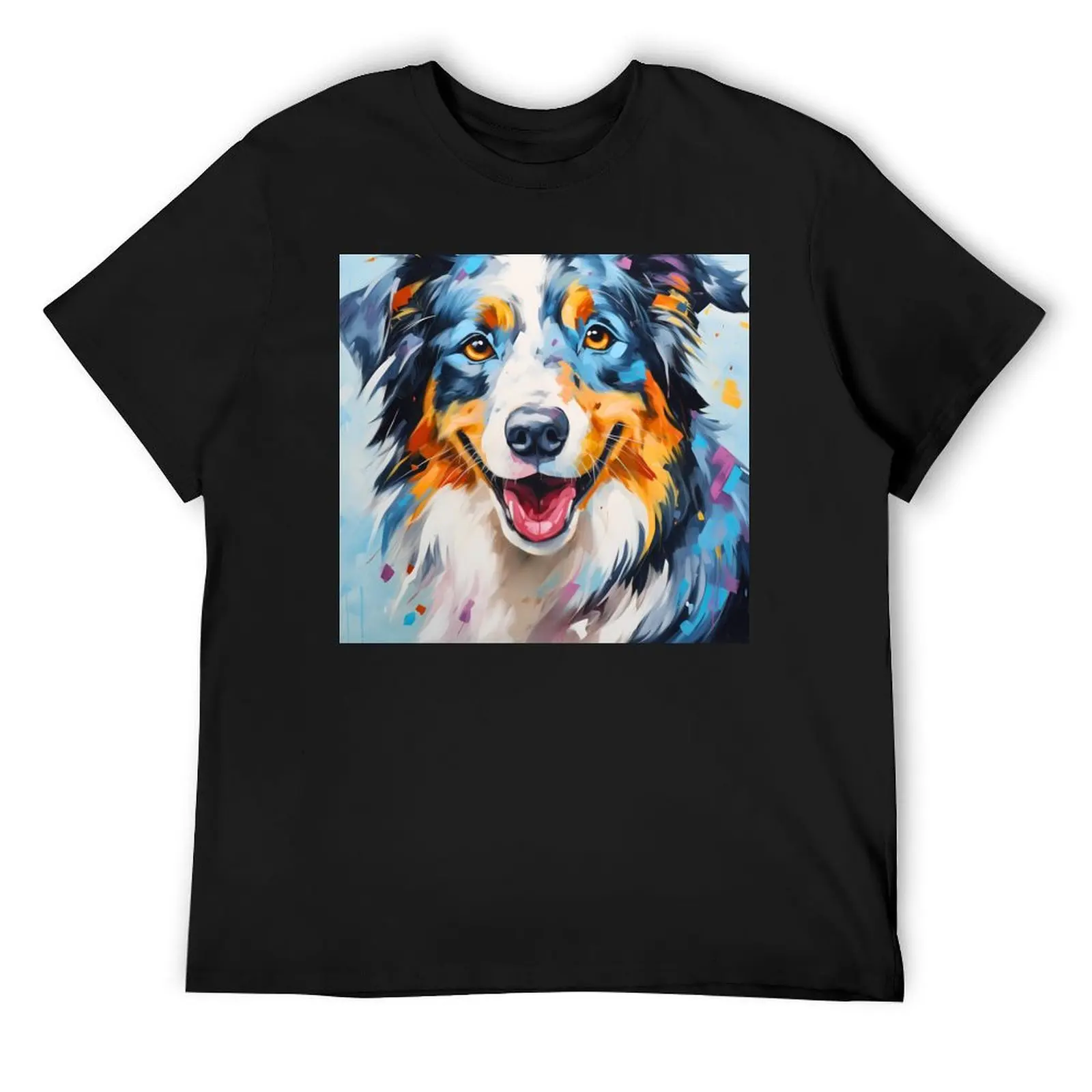 Cute australian shepherd dog breed painting, aussie shepard T-Shirt vintage t shirts man t shirt anime clothes mens t shirt
Cute australian shepherd dog breed painting, aussie shepard T-Shirt vintage t shirts man t shirt anime clothes mens t shirt