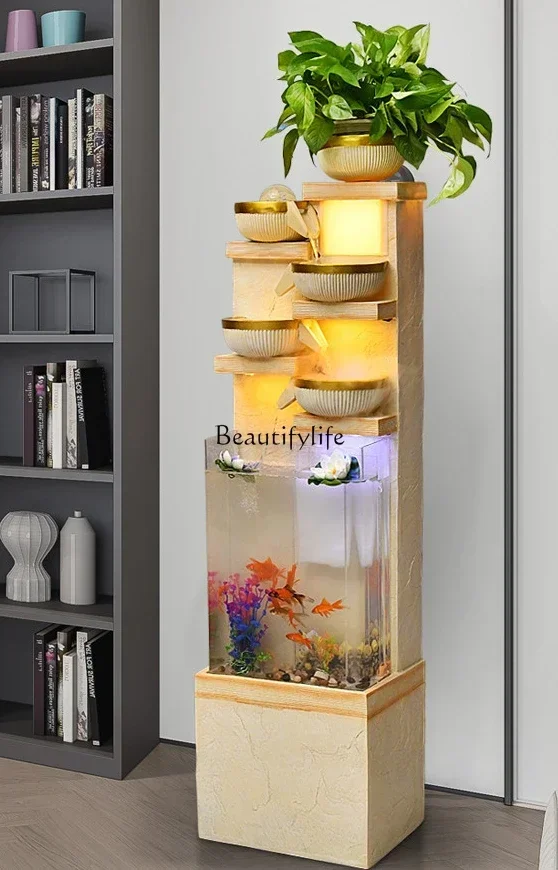 LD33Flowing Water Ornaments Rockery Fish Tank Fountain Waterscape Floor Home 
LD33Flowing Water Ornaments Rockery Fish Tank Fountain Waterscape Floor Home