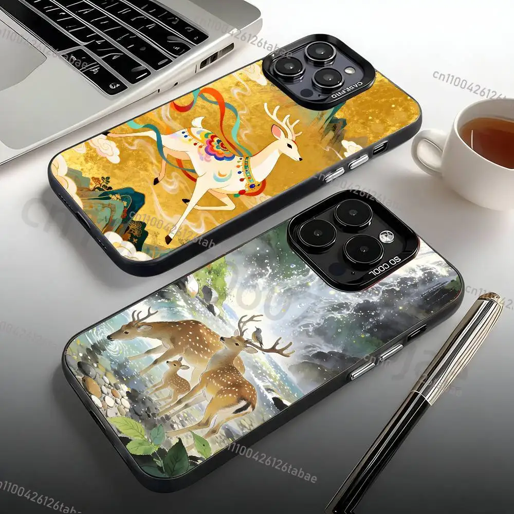 INS Cute luxurious deer Phone Case For iPhone 17,16,15,14,13,12,11,Pro,Max,Plus,Mini, Anti Fall Matte Hard Bumper
INS Cute luxurious deer Phone Case For iPhone 17,16,15,14,13,12,11,Pro,Max,Plus,Mini, Anti Fall Matte Hard Bumper
