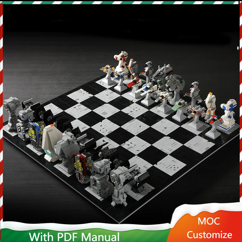 3488 PCS Hot Selling MOC Galaxy Board Game Scene Model Custom DIY Educational Collection Creative Assembly Kids Christmas Gift
3488 PCS Hot Selling MOC Galaxy Board Game Scene Model Custom DIY Educational Collection Creative Assembly Kids Christmas Gift