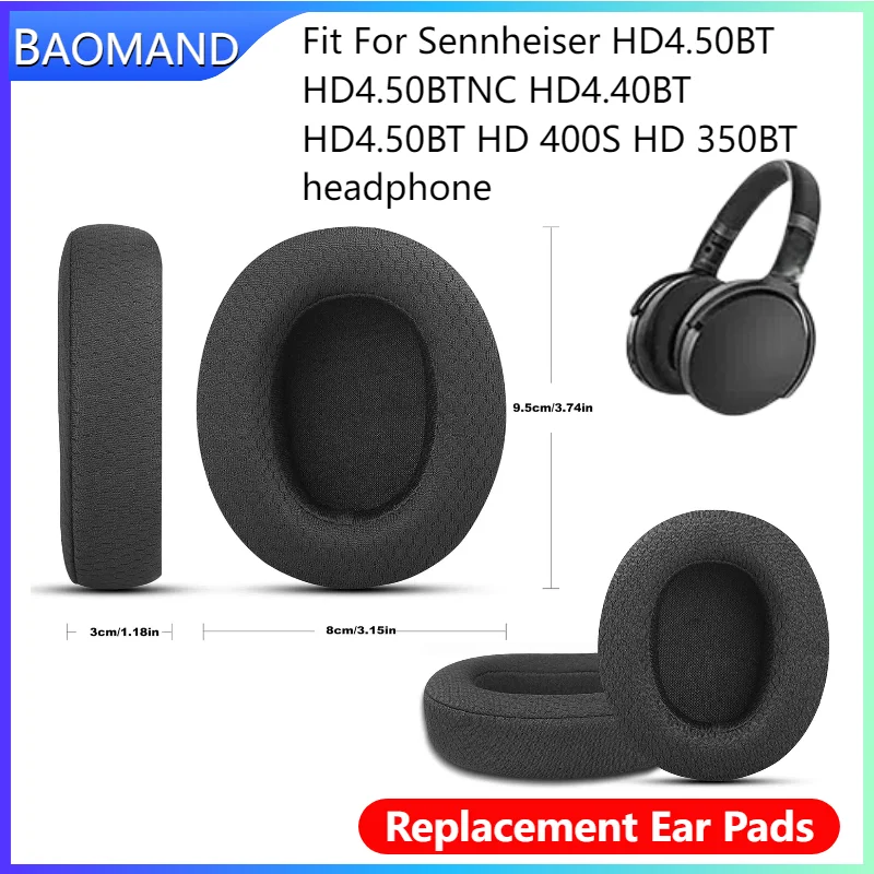 For Sennheiser HD4.50BT HD4.50BTNC HD4.40BT HD4.50BT HD 400S HD 350BT Headphones Replacement Ear Pads Cover Cushions
For Sennheiser HD4.50BT HD4.50BTNC HD4.40BT HD4.50BT HD 400S HD 350BT Headphones Replacement Ear Pads Cover Cushions