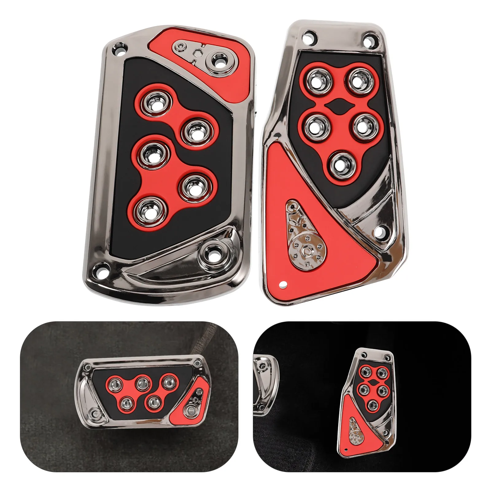 Black Plastic Car Brake Pedal Pads Foot Rest Plate for Manual Automatic Electric Vehicle Accelerator Clutch SUV Car Accessory
Black Plastic Car Brake Pedal Pads Foot Rest Plate for Manual Automatic Electric Vehicle Accelerator Clutch SUV Car Accessory